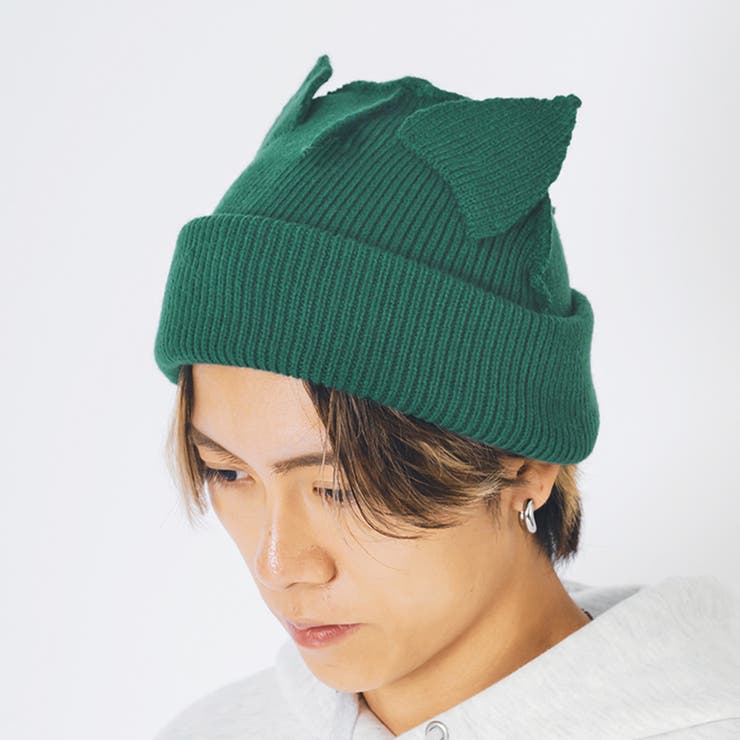 楽天市場】REGIEVO 猫耳 ニットキャップ メンズ レディース ストリート