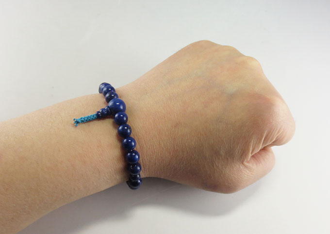 楽天市場】腕輪数珠（念珠） ラピスラズリ 《瑠璃石》 共仕立 8ミリ