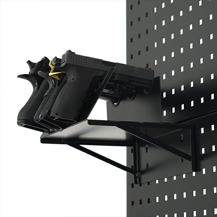 楽天市場】ZEXT ガンラック用ハンドガン3丁掛け BF90オプション