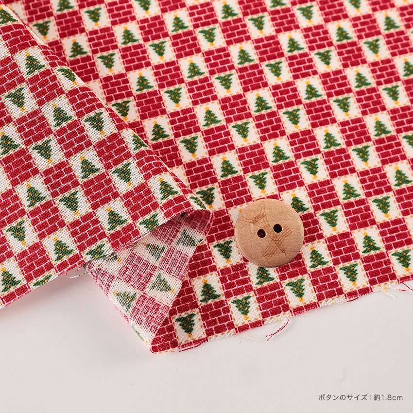 楽天市場】クリスマスプリント ツリーチェック スケア 50cm単位｜切