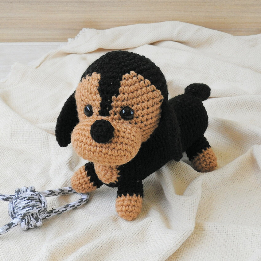 楽天市場】ハマナカ ミニチュアダックスフント H320-008-004