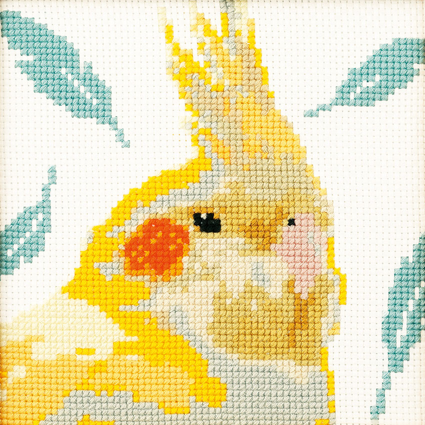 楽天市場】オリムパス クロスステッチキット かわいいアニマル インコ