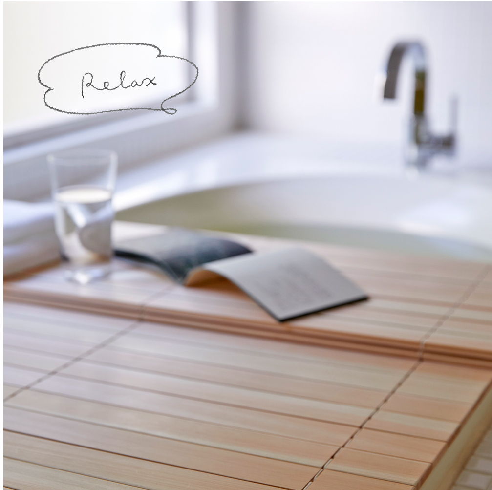 楽天市場】【見積】ひのきの巻ける風呂ふた 森林浴 四万十桧 木製