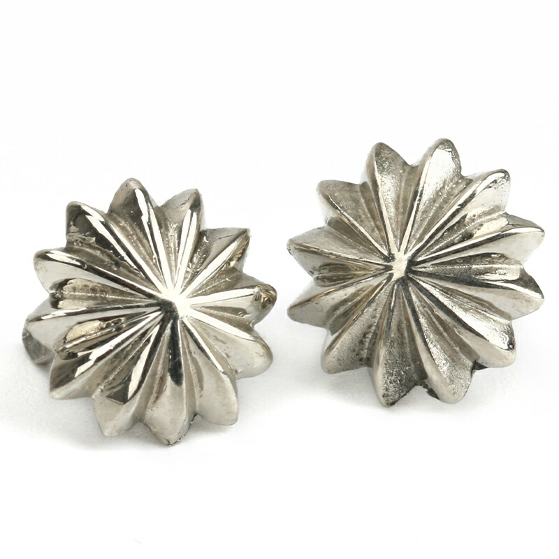 楽天市場】アポロ ビーズ コンチョ 2点セット シルバー 太陽神 飾り