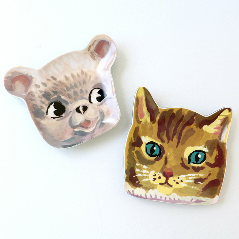 楽天市場】お皿 おしゃれ 柄 可愛い ナタリーレテ ダイカット プレート