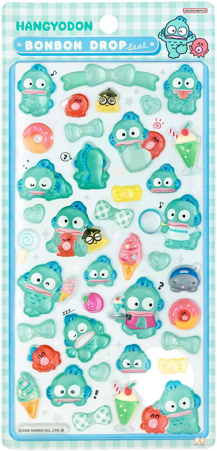 楽天市場】ボンボンドロップシール ハンギョドン S8812128 サンスター
