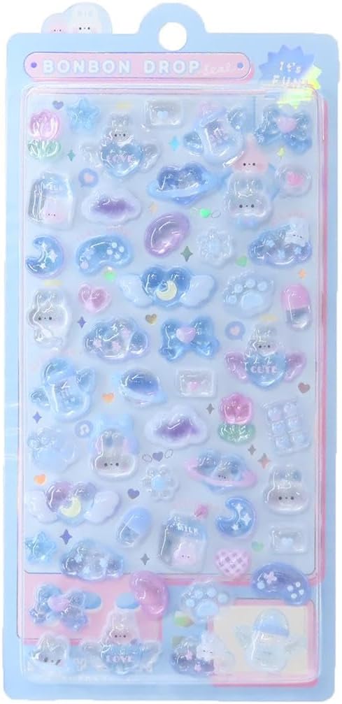 楽天市場】みずいろボンボン クーリア シールシート ボンボンドロップ