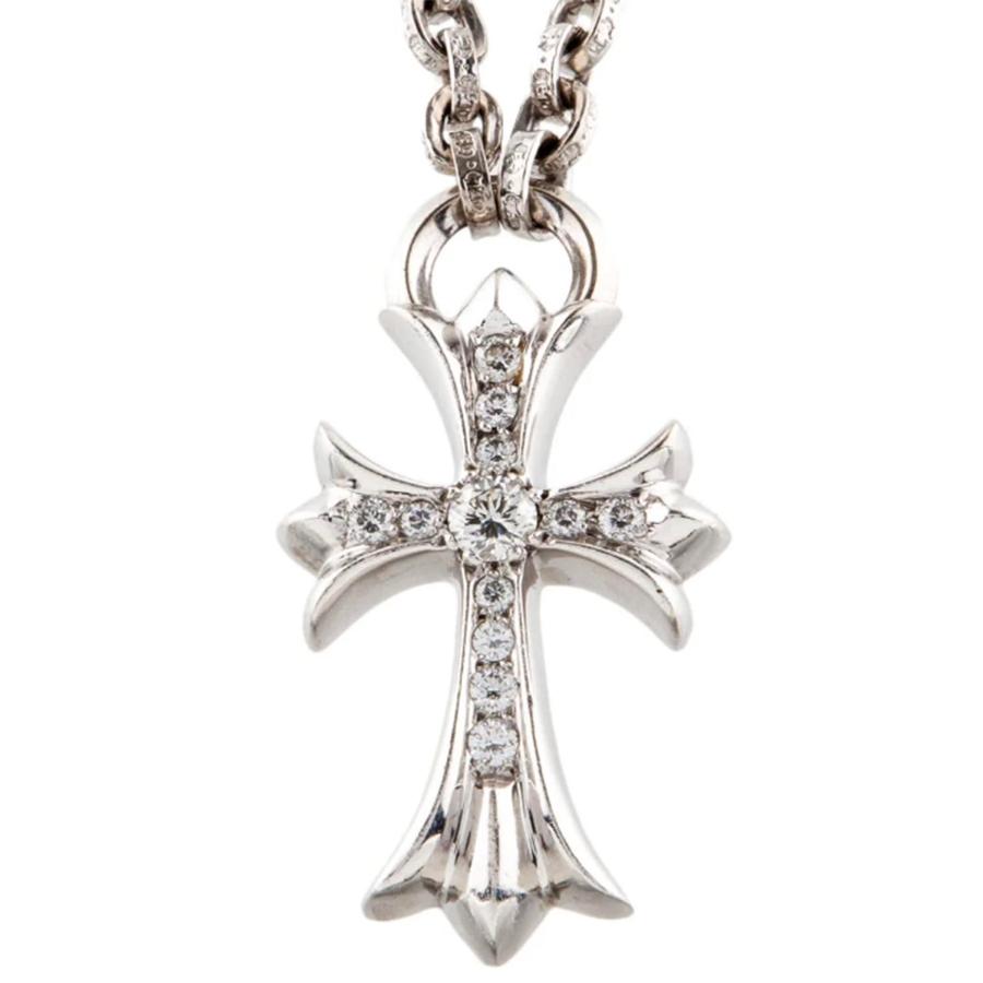 楽天市場】CHROME HEARTS 18K SMALL CH CROSS PAVE DIAMOND Wクロム