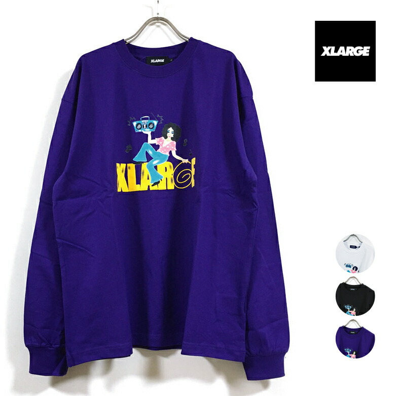 楽天市場】【 アウトレット 】 XLARGE エクストララージ GROOVE 長袖 T