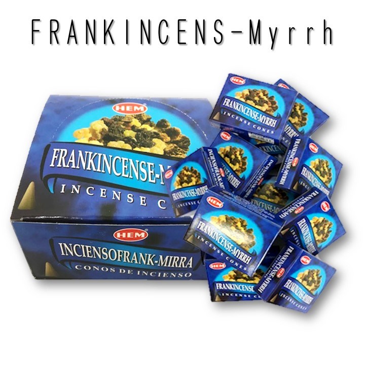 楽天市場】送料無料♪☆インドHEM社のお香☆フランキンセンスミルラ
