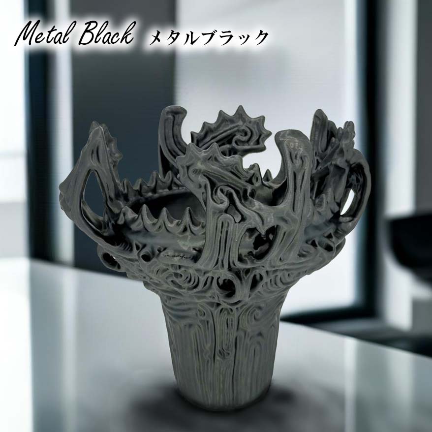 楽天市場】金属色【火焔型土器 レプリカ】3Dプリント インテリア
