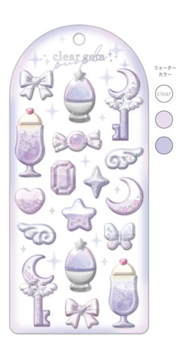 楽天市場】クリアジェムステッカー qli_91196_91201 クーリア clear
