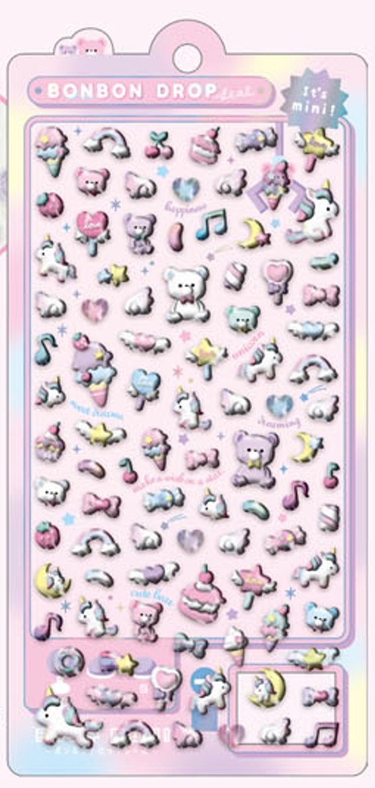 楽天市場】予約 2026年1月下旬 再入荷 ボンボンドロップシール（ミニ