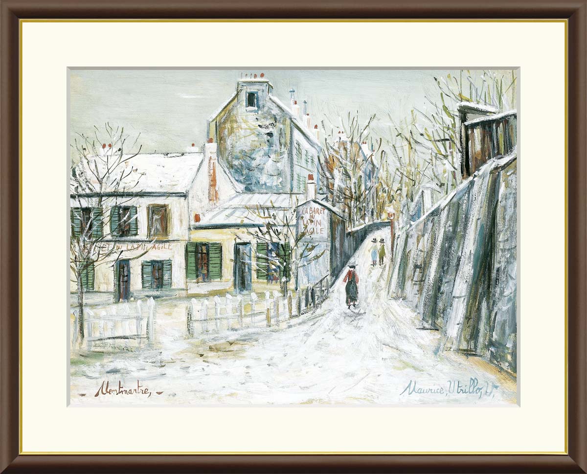 楽天市場】モーリス・ユトリロ ユトリロ 名画 模写複製画 アート 絵画