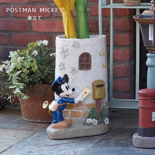 楽天市場】傘立て アンティーク ミッキー / 傘立て ポストマンミッキー