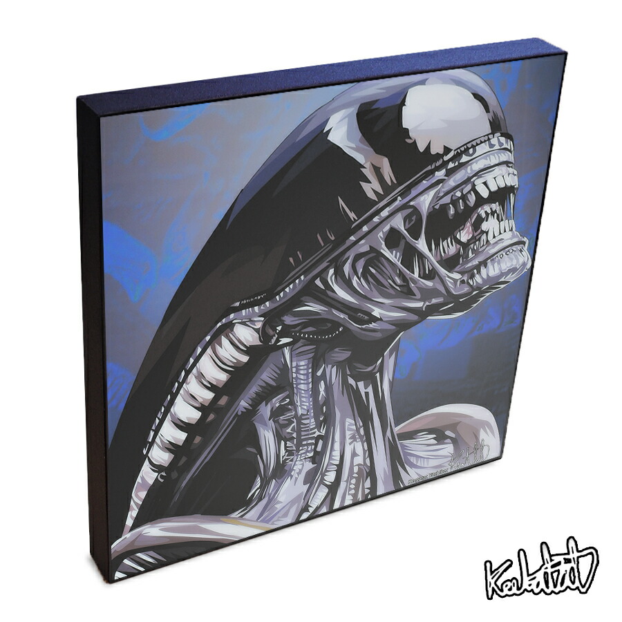 楽天市場】ポップアートフレーム Alien エイリアン KEETATAT SITTHIKET