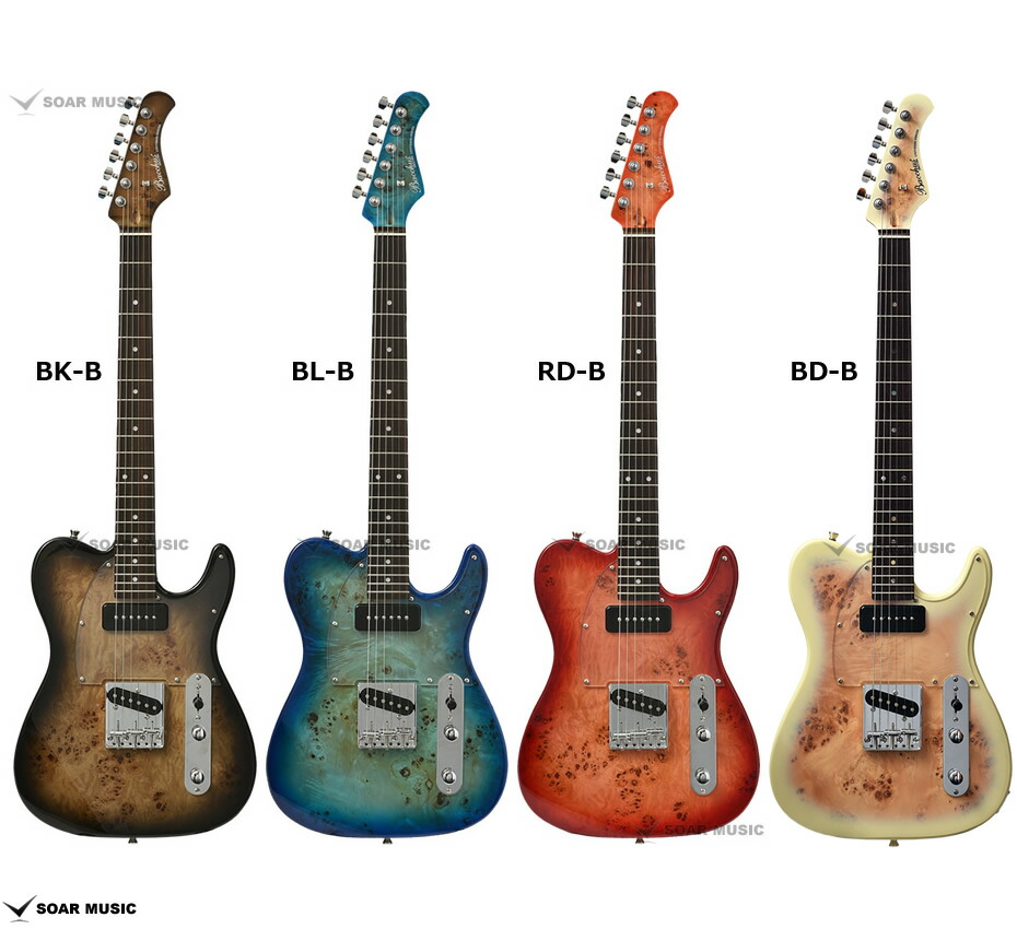 楽天市場】Bacchus バッカス TACTICS-BP/R バールポプラ エレキギター