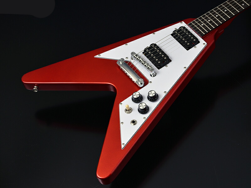 楽天市場】Bacchus ミニサイズギター フライングVタイプ BFV-mini