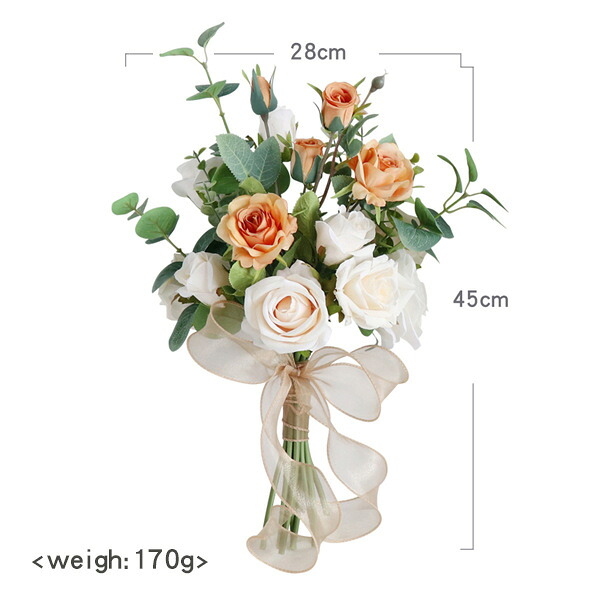 楽天市場】ブーケ 造花 ウェディングブーケ ブライダルブーケ シャワー