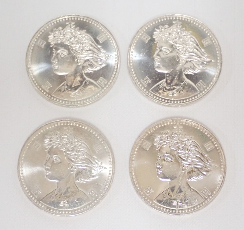 楽天市場】大阪エキスポ EXPO'90 記念硬貨 5000円銀貨 平成2年 並品 4
