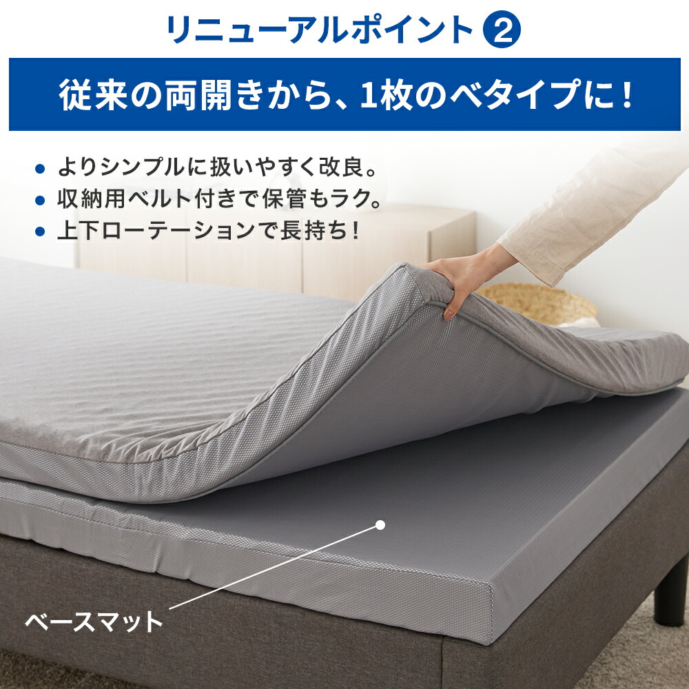 楽天市場】【P10倍 ※2/18迄】昭和西川公式 ムアツ ベースマット