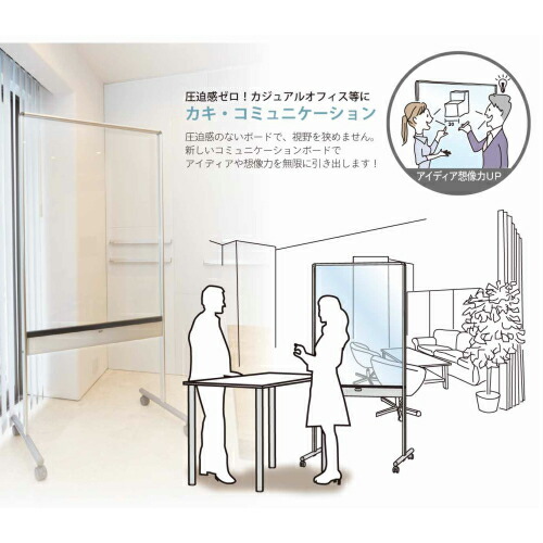 楽天市場】【送料無料】[片面][脚付] 透明ボード 木製脚 ウッドベース