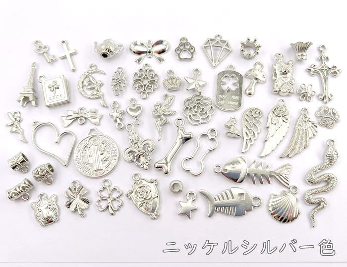 楽天市場】金属チャーム ダイヤモンド B 20個入り 18*15mm 高3mm 半