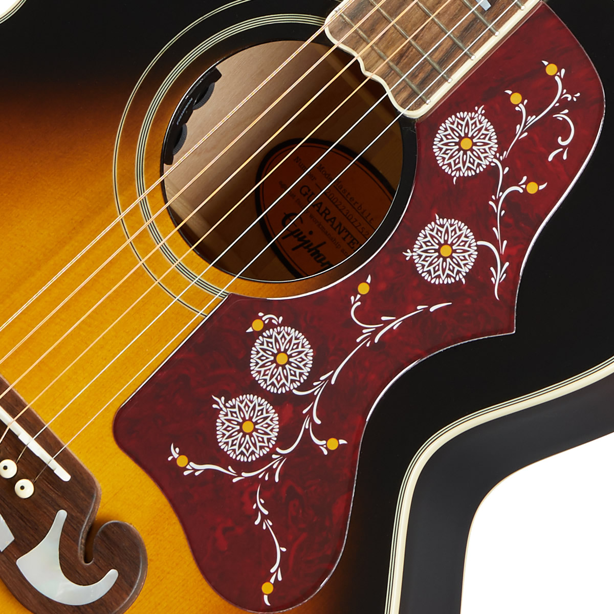 楽天市場】Epiphone Inspired by Gibson J-200 (Aged Vintage Sunburst