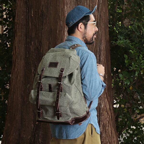 楽天市場】ナイジェル・ケーボン SWISS ARMY RUCKSACK DARK GREEN