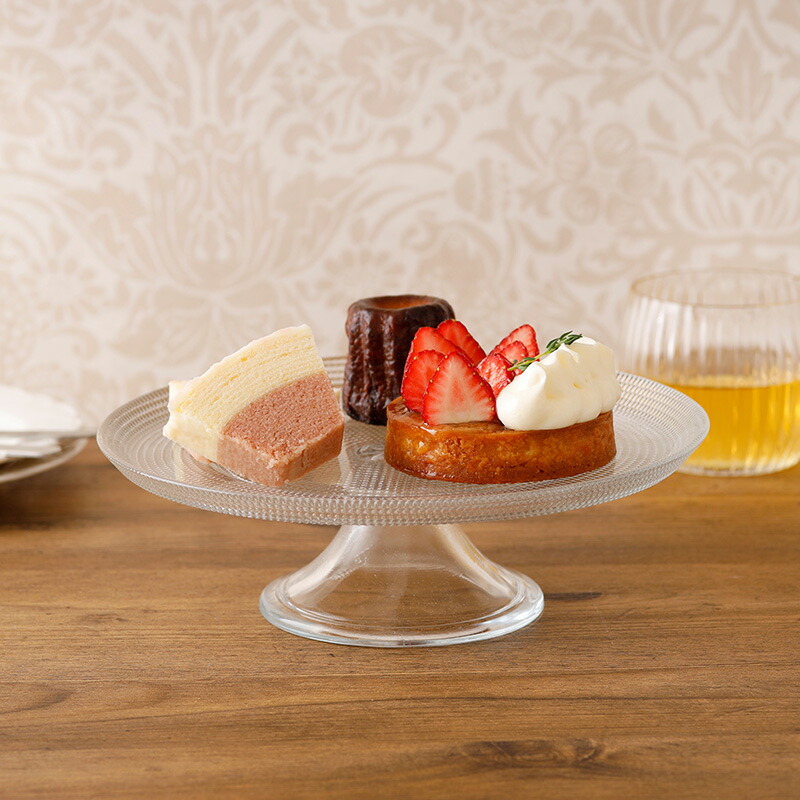 楽天市場】ガラスコンポート 21cm シャイニングおしゃれ コンポート