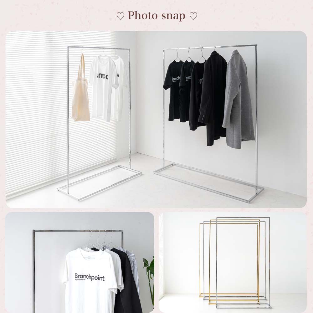 楽天市場】[12時間限定]5%OFFクーポン12時〜 ハンガーラック シンプル