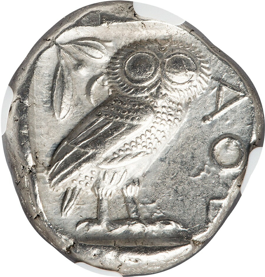 楽天市場】【 NGC鑑定 Ch AU】『 古代ギリシャ アッティカ アテネ