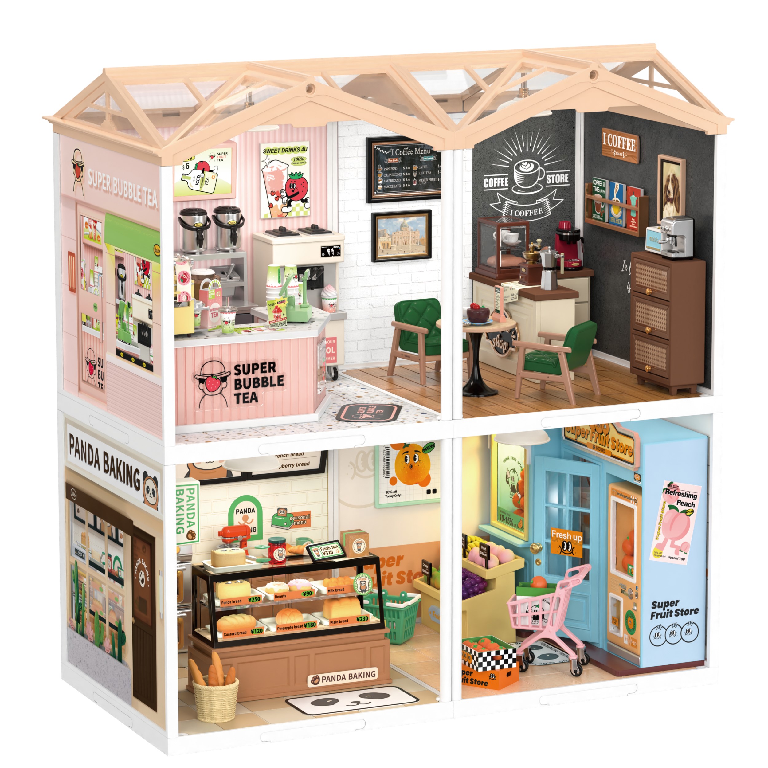 楽天市場】簡単組み立てミニチュア【公式】 つくるんです 簡単