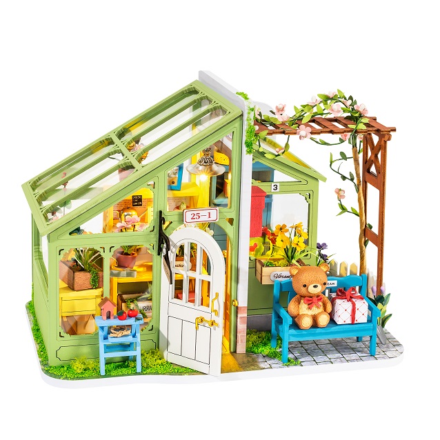 楽天市場】かわいいクマのいるミニチュアハウス【公式】つくるんです