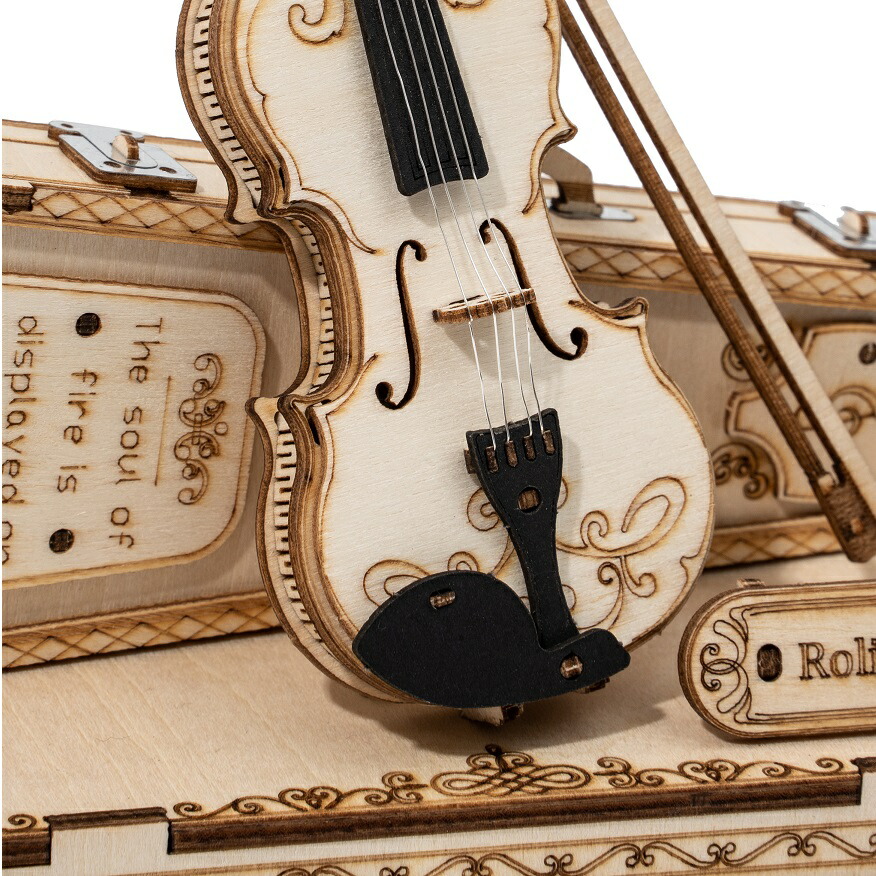 楽天市場】ミニチュアのバイオリンを作ろう【公式】つくるんです TG604