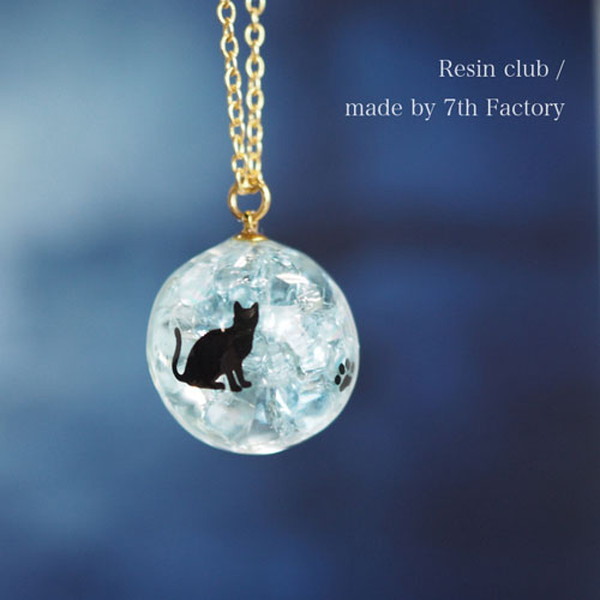 楽天市場】UVレジン用シールパーツ レジンクラブ 黒猫 アクセサリー