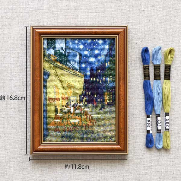 楽天市場】クロスステッチキット ミニフレームコレクション ART