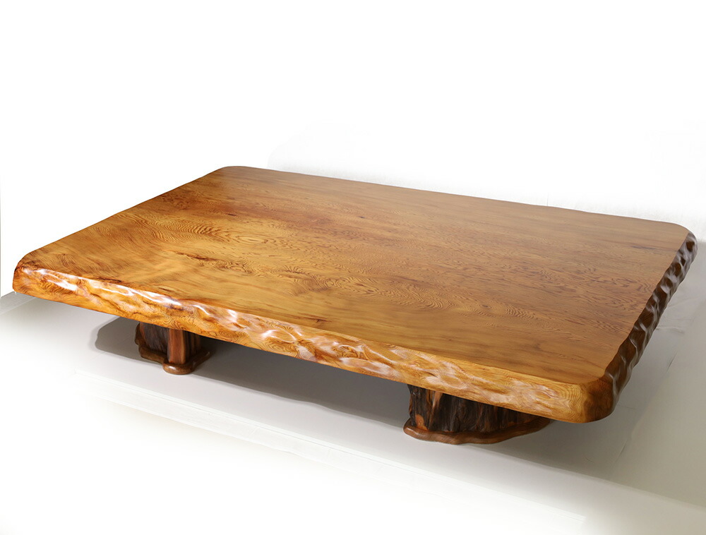 楽天市場】屋久杉 テーブル 一枚板 仕様：無垢 / 素材：屋久杉（座卓