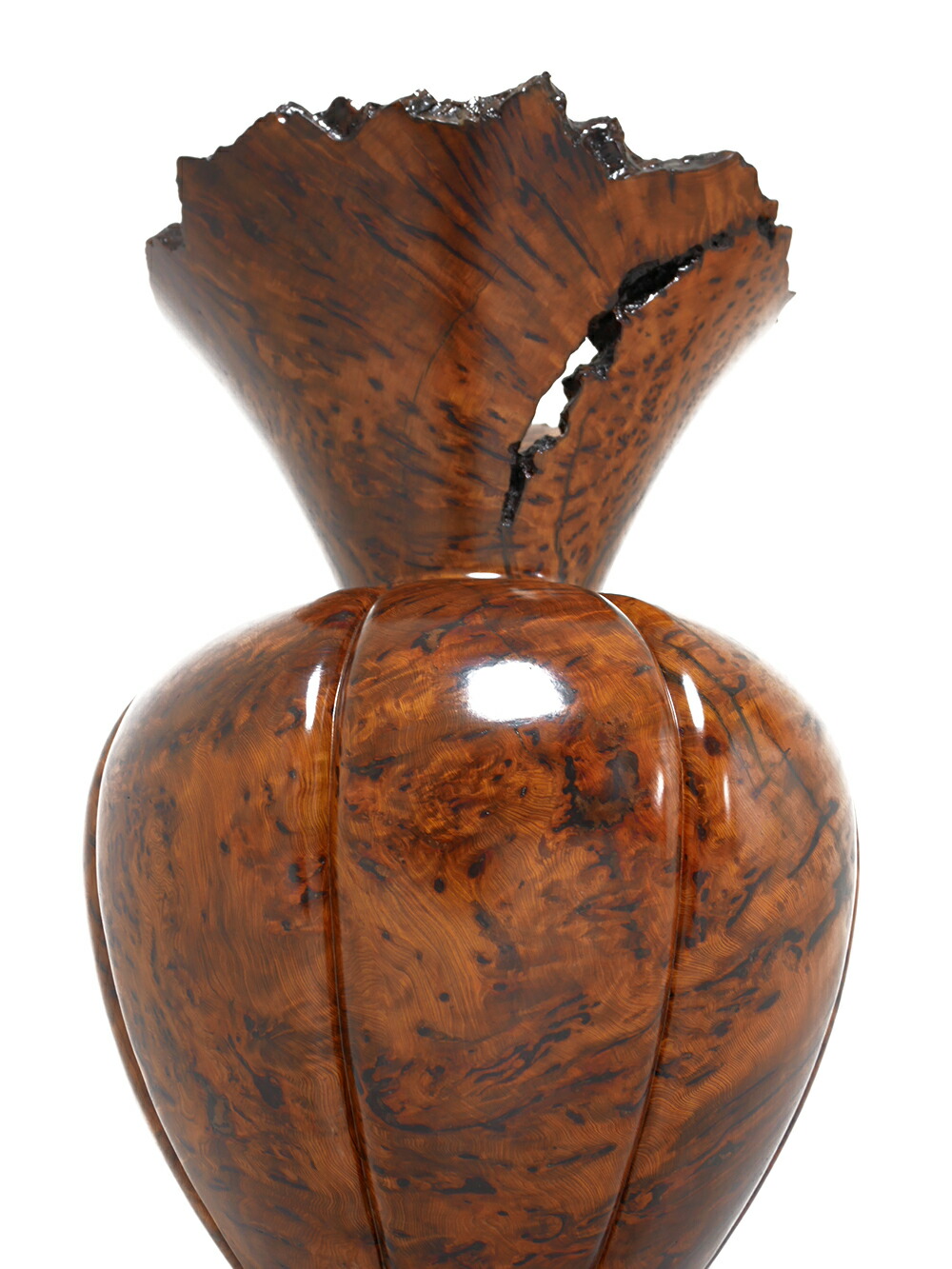 楽天市場】屋久杉 本泡瘤 飾り壺仕様：無垢 / 素材：屋久杉泡瘤 : 津山