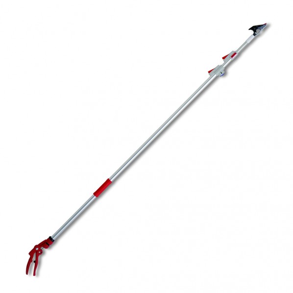 楽天市場】アルス 超軽量3本伸縮式高枝鋏ライトチョキズームチョキ