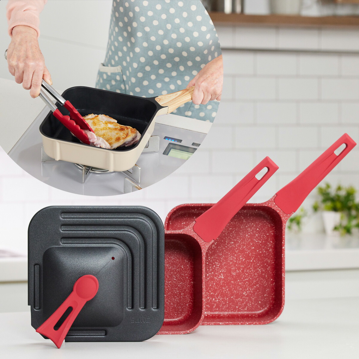 楽天市場】タッタ マルチセット 【 tatta フライパン ソテーパン