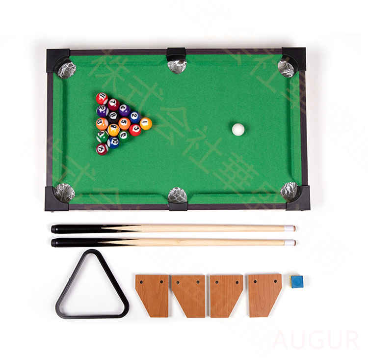 楽天市場】ミニビリヤード台セット テーブルゲームレジャーゲーム 玩具