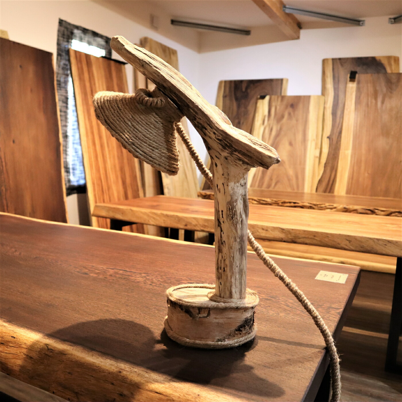 楽天市場】ハンドメイド 流木 インテリア オブジェ 照明 アート 手作り