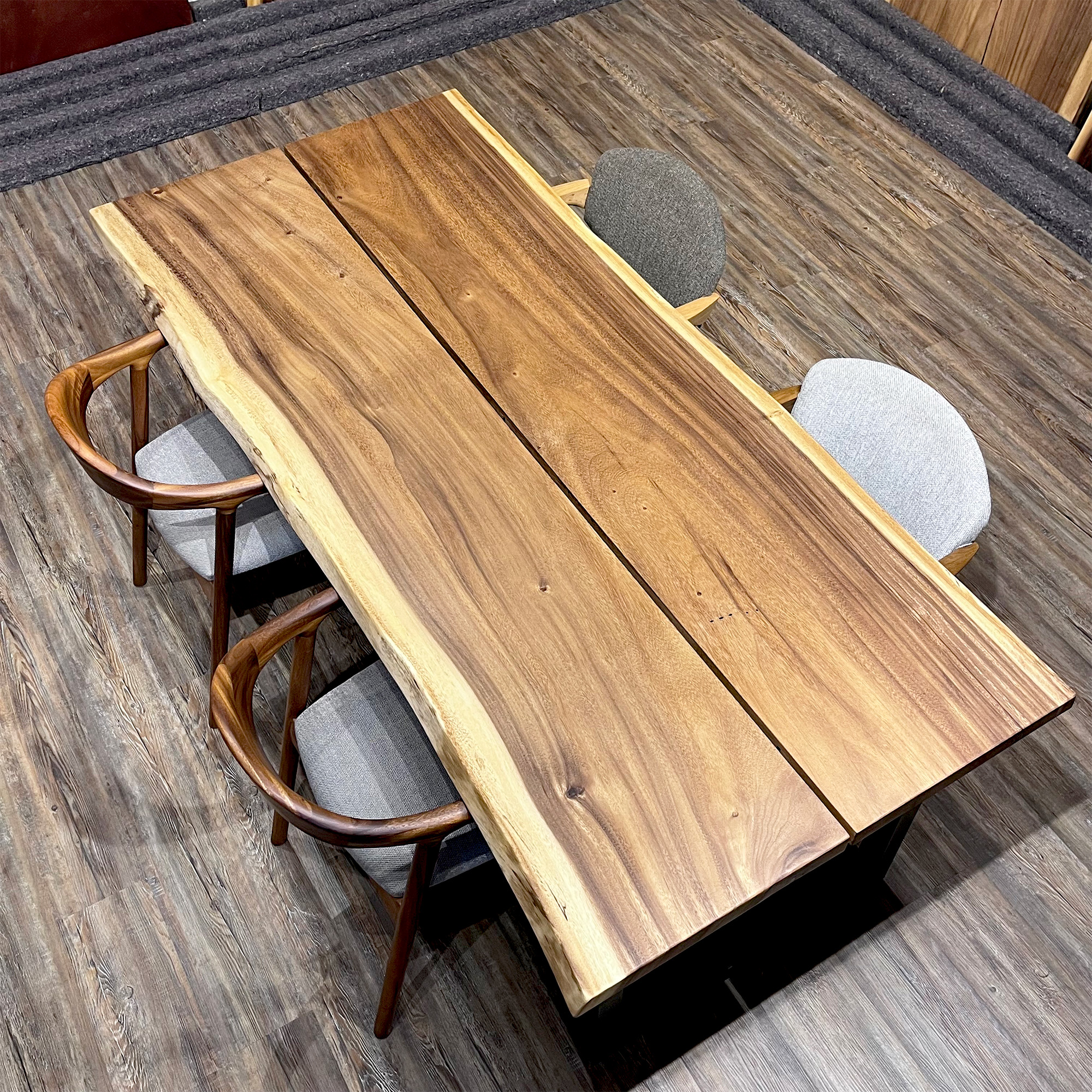 楽天市場】テーブル モンキーポッド 4人用 6人用 幅200cm ダイニング