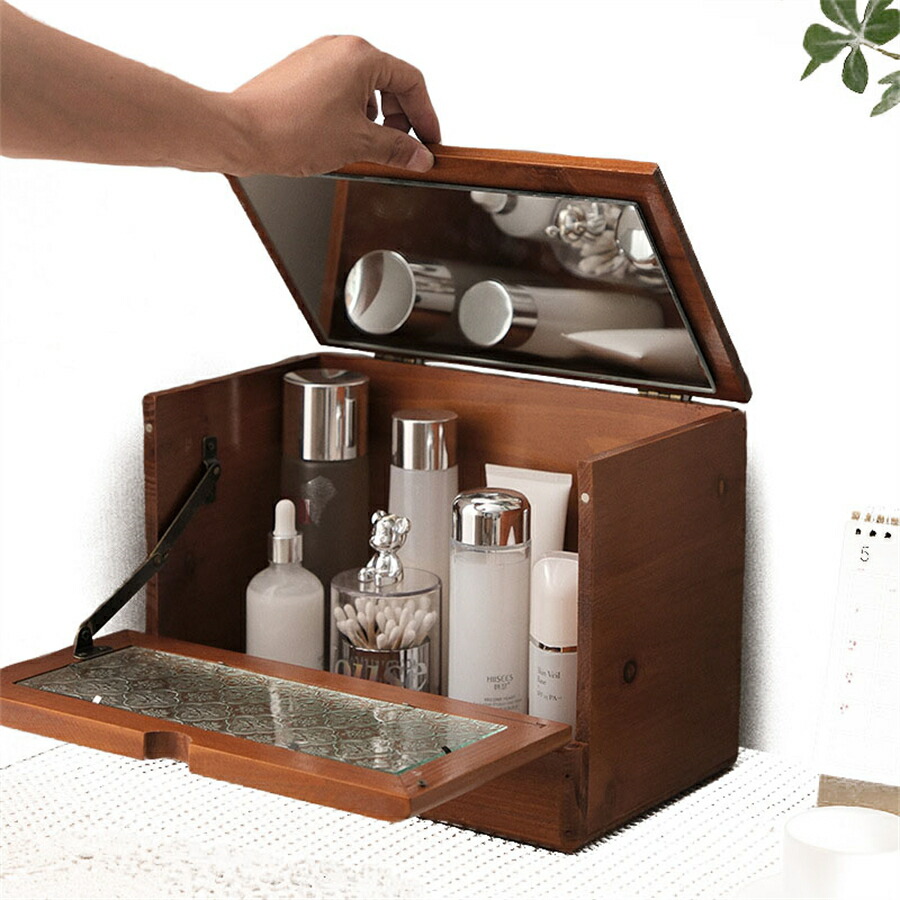 楽天市場】化粧品収納ケースメイクボックス コスメボックス コスメ