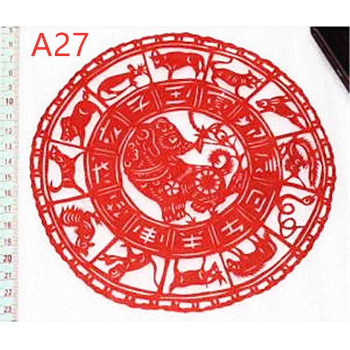 楽天市場】切り絵・中国剪紙 中国民俗品 民間芸術切り紙細工 丸型 中国