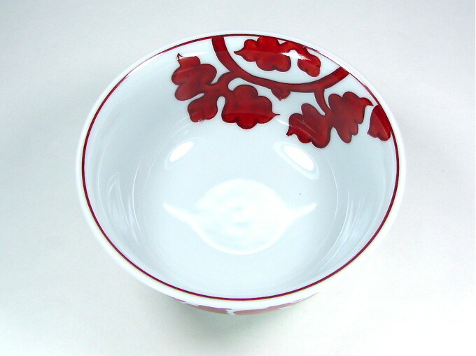 楽天市場】【有田焼】【源右衛門窯】 赤絵唐草文飯碗 【源右衛門】【古