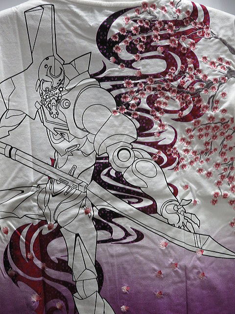 楽天市場】エヴァンゲリオンX錦コラボ 半袖Tシャツ 桜弐号機 EVA