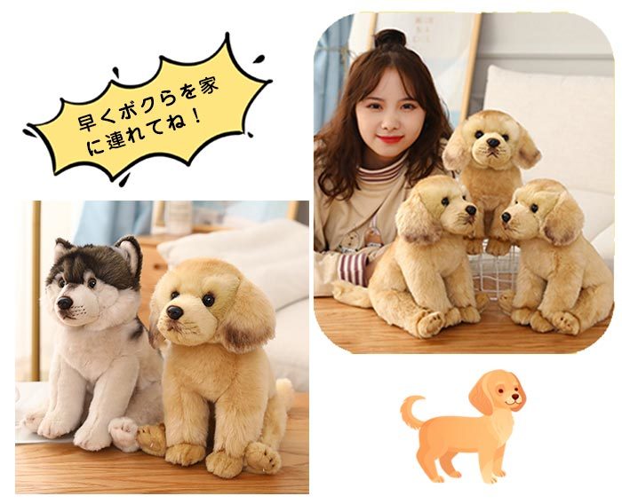 楽天市場】犬 ぬいぐるみ リアル ラブラドール グッズ 犬雑貨 犬の