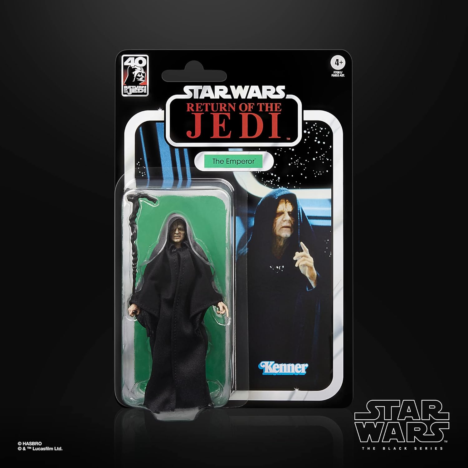楽天市場】Hasbro スター・ウォーズ ブラックシリーズ パルパティーン